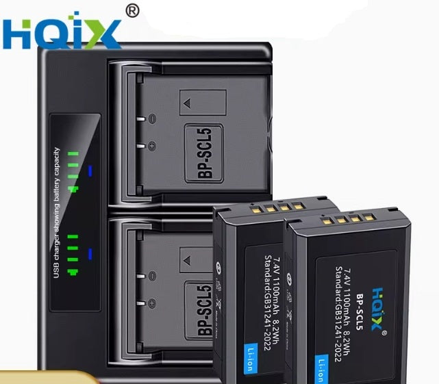 HQIX | Battery & Charger | BP-SCL5 | for leica M10 / M10-R / M10-P