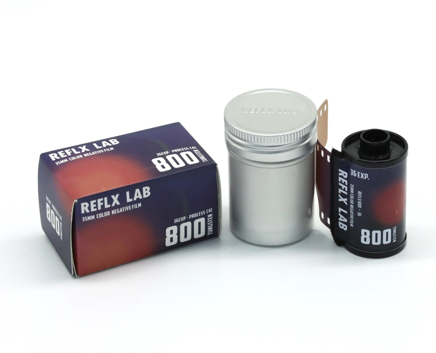 REFLX LAB | 3 ROLLS | 800 TUNGSTEN COLOR FILM 36EXP