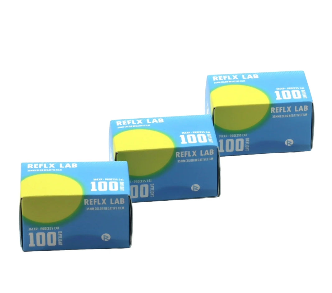 REFLX LAB | 3 ROLLS | 100D COLOR FILM 36EXP