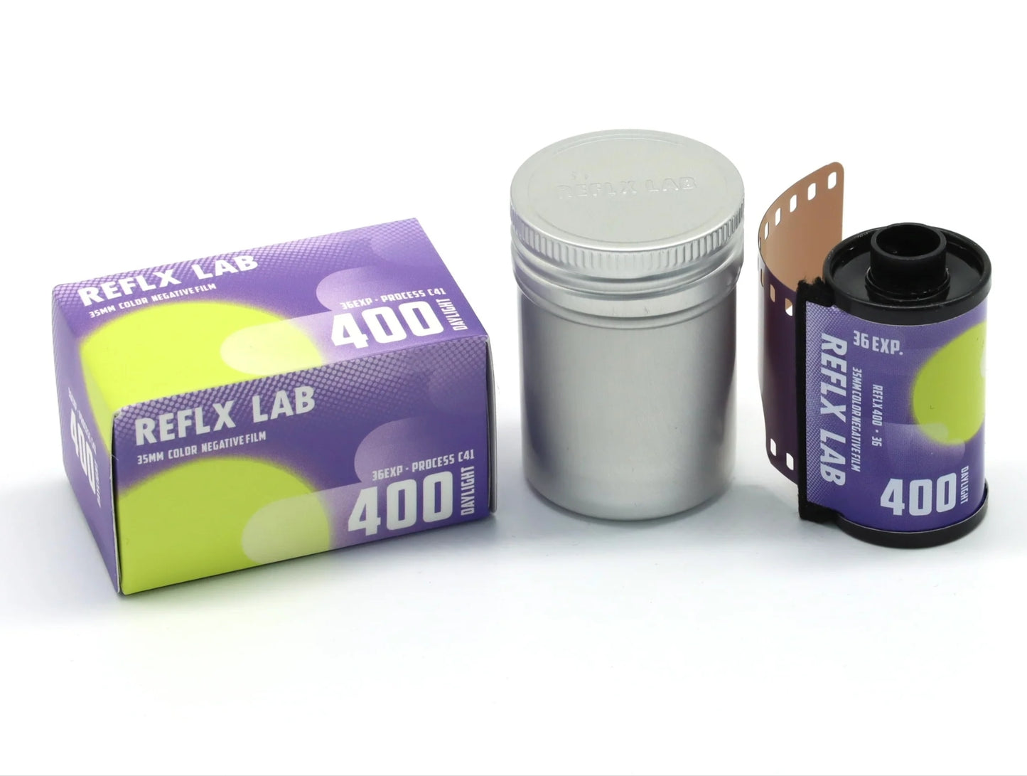 REFLX LAB | 3 ROLLS | 400D COLOR FILM 36EXP