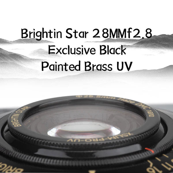 Brightin Star | Lens | Leica M | 28mm F2.8 | Black Lacquer Ultra | Thin Pancake Lens