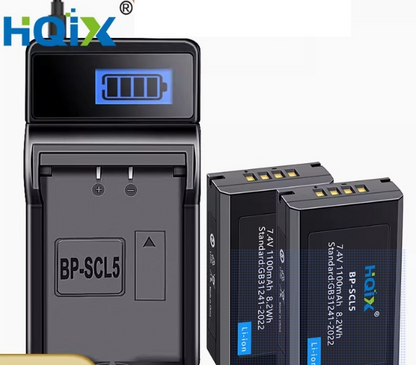 HQIX | Battery & Charger | BP-SCL5 | for leica M10 / M10-R / M10-P