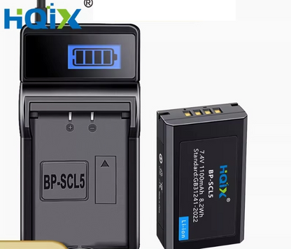 HQIX | Battery & Charger | BP-SCL5 | for leica M10 / M10-R / M10-P