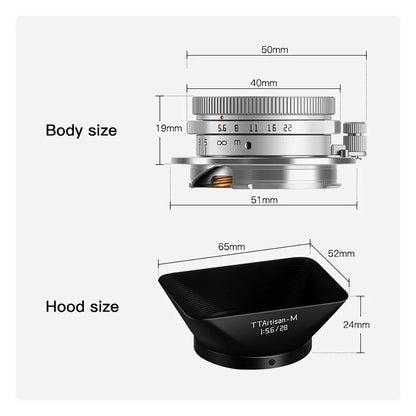 TTartisan Leica M 28mm f5.6