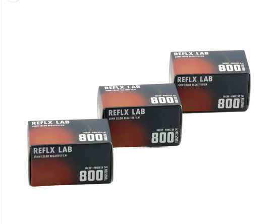 REFLX LAB | 3 ROLLS | 800 TUNGSTEN COLOR FILM 36EXP