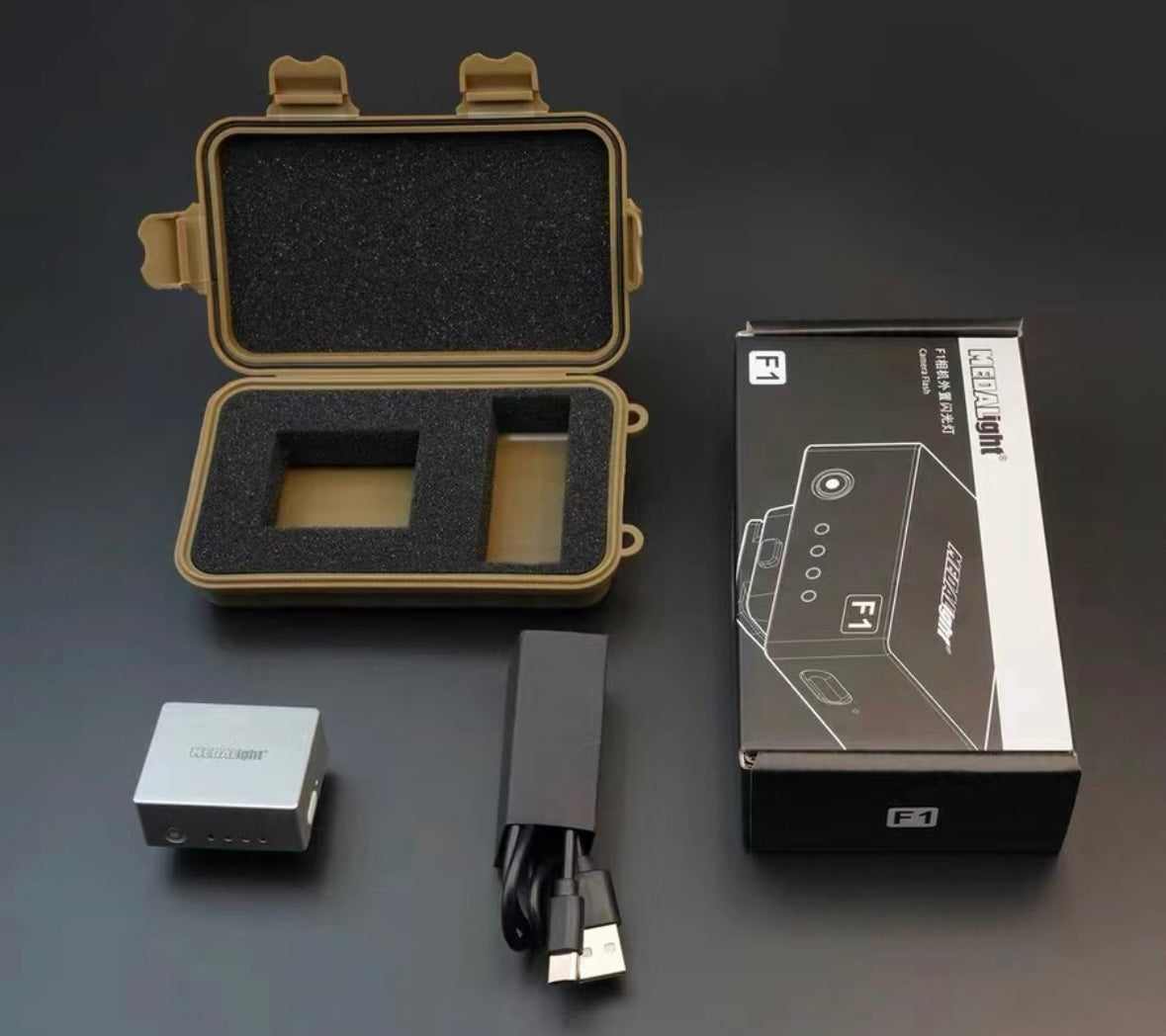 F1 Mini Camera Flash for GR3 Leica Q  Fujifilm