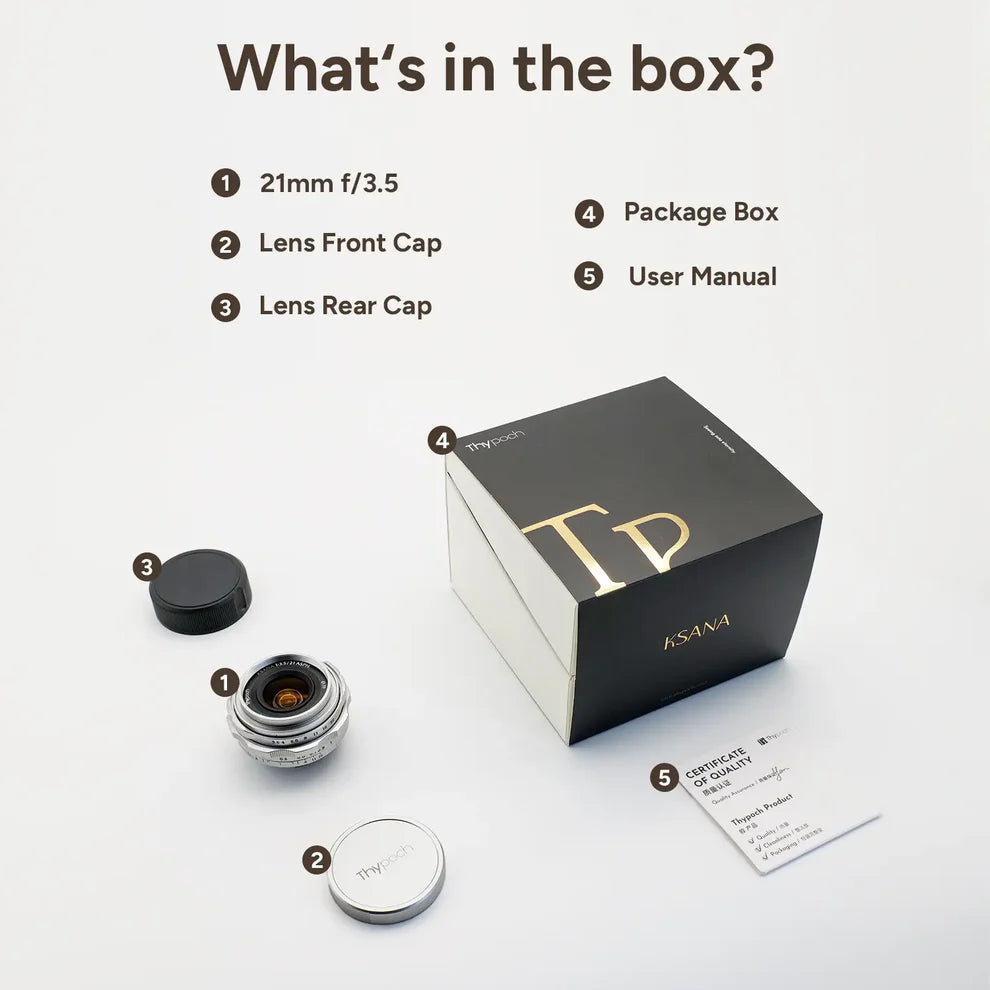 Thypoch | Ksana 21mm f3.5 Full-Frame for M-Mount Cameras