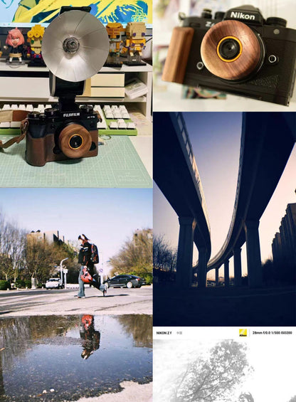 CAYE | Wooden Pancake Lens | 30mm 50mm | Full Frame