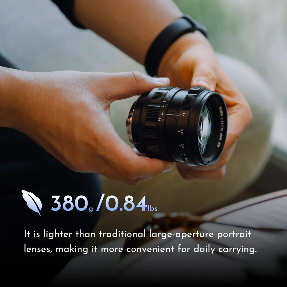 Thypoch | Simera 75mm f/1.4 M Mount Full frame Manual Lens