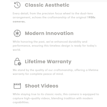 CHUZHAO Twin-Lens Reflex Camera ——FirstLight