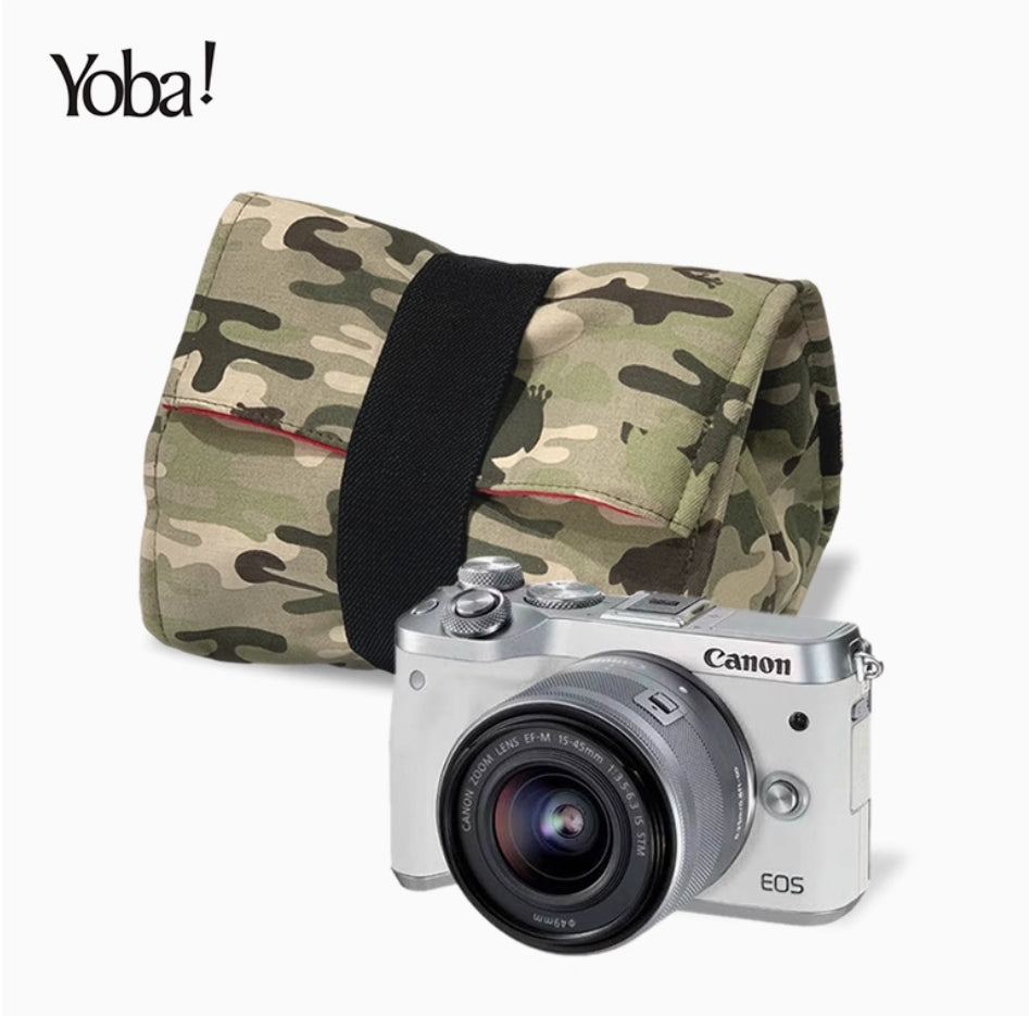 Dustgo | camera bag | for Leica D-LUX 8, M10 / Fujifilm X-T30, X-S10 / Canon M6 / Nikon Z fc + 16-50mm