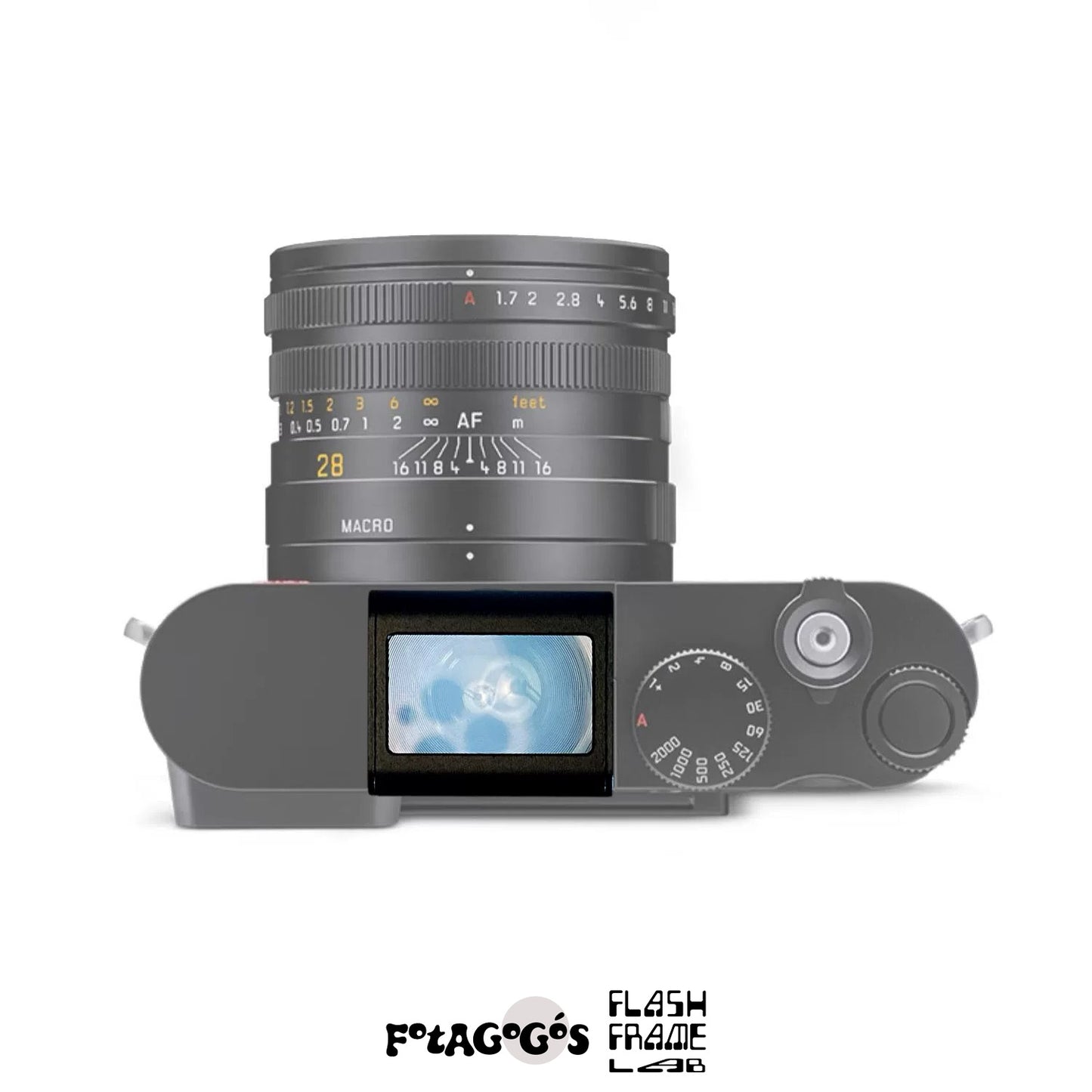 Fotagogo Metal Waist-Level Viewfinder 28MM/35MM/40MM Universal Camera