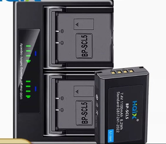 HQIX | Battery & Charger | BP-SCL5 | for leica M10 / M10-R / M10-P